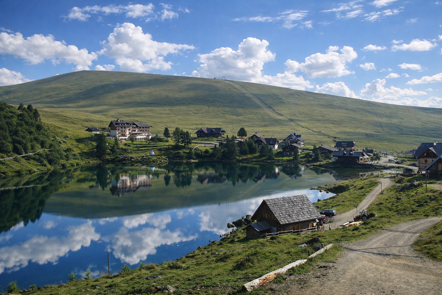 Falkertsee im Sommer
